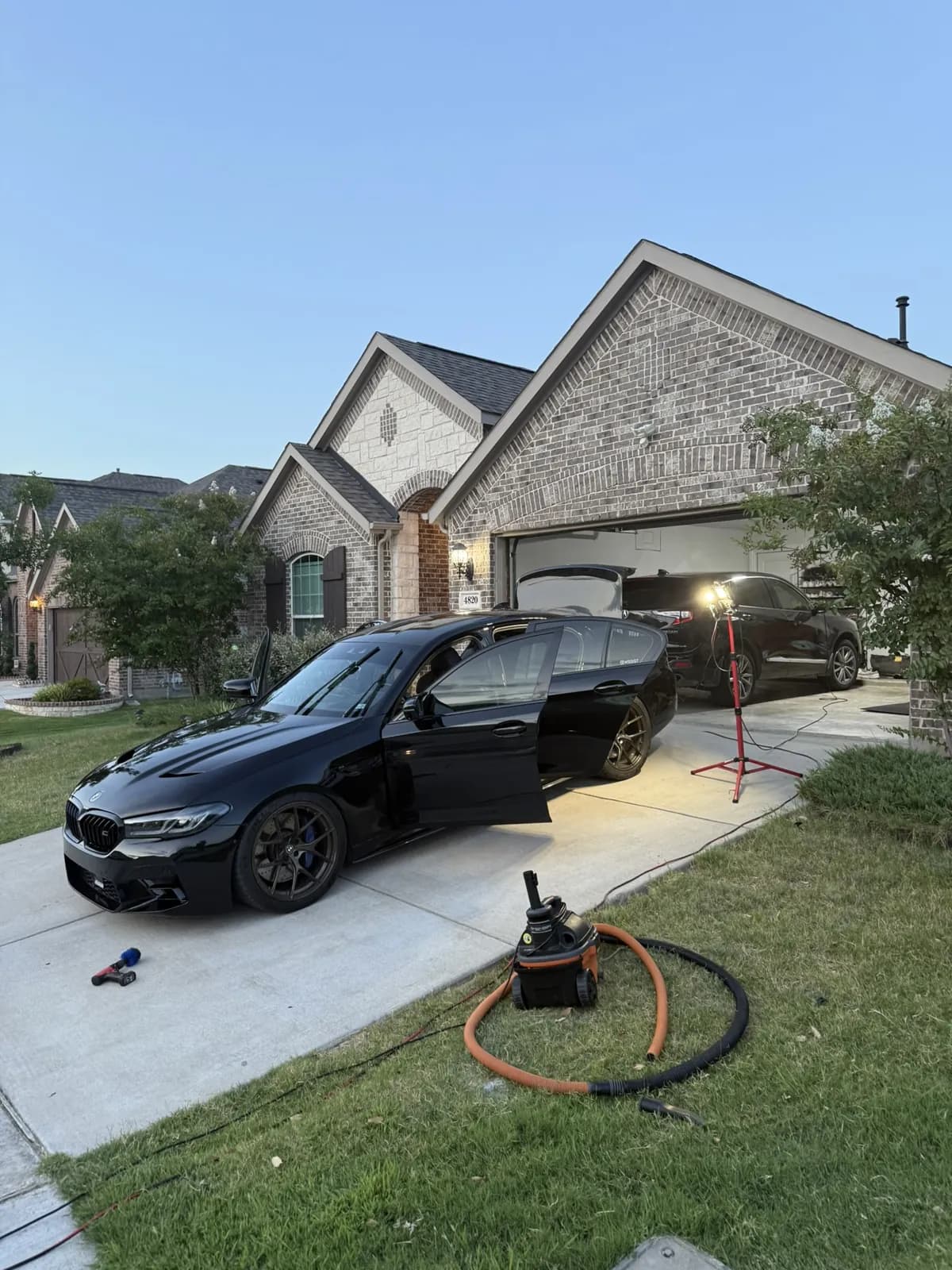 Black BMW photographed by JX Auto Lab