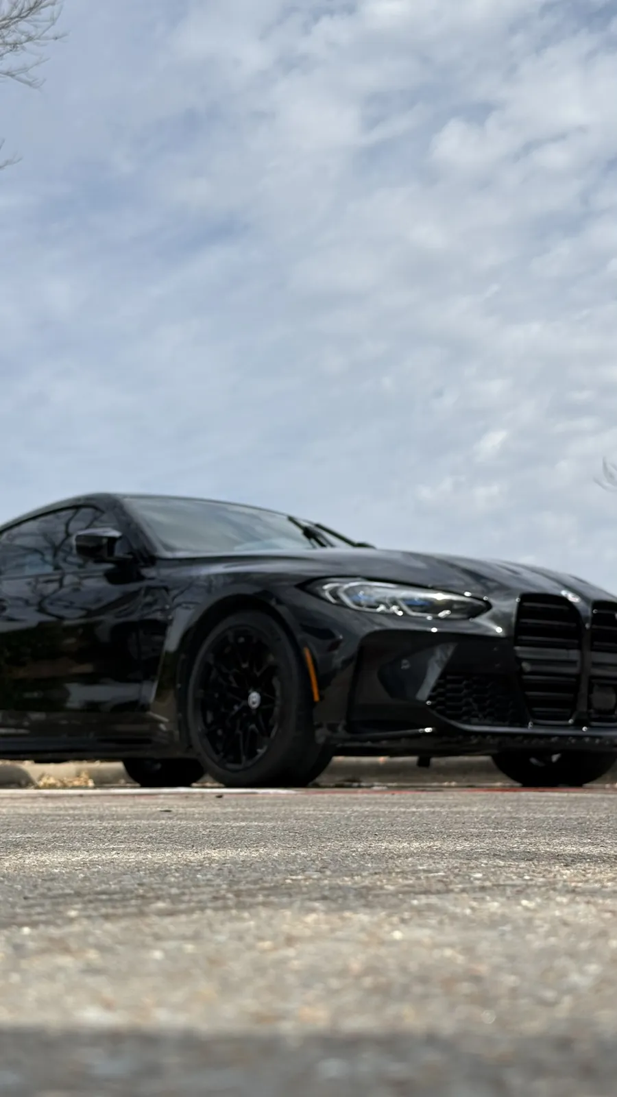 Black BMW photographed by JX Auto Lab