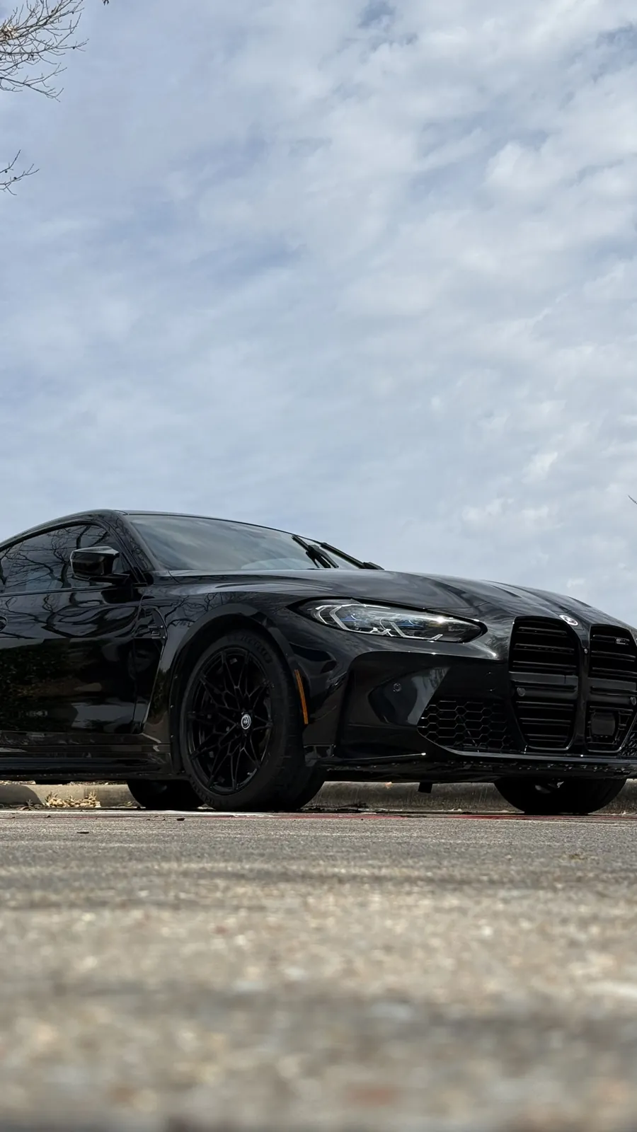 Black BMW photographed by JX Auto Lab