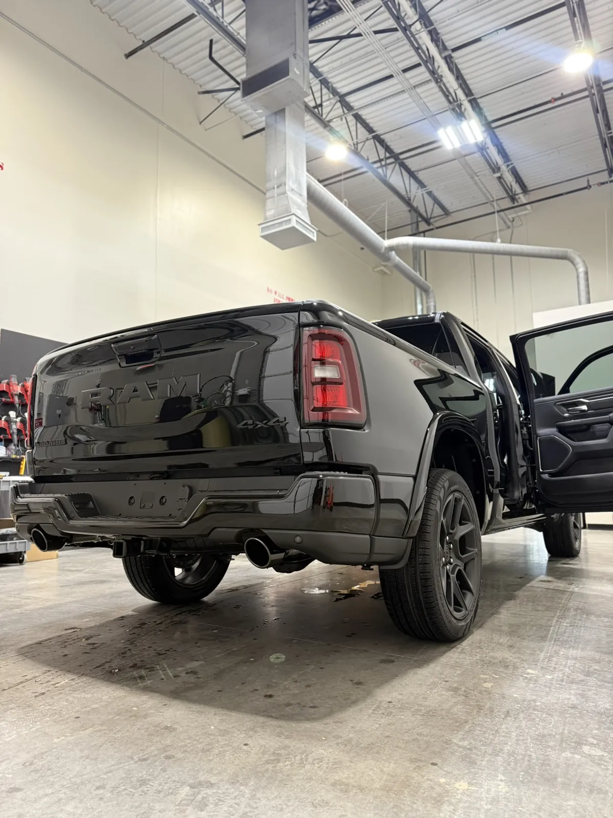 Black pickup photographed by JX Auto Lab
