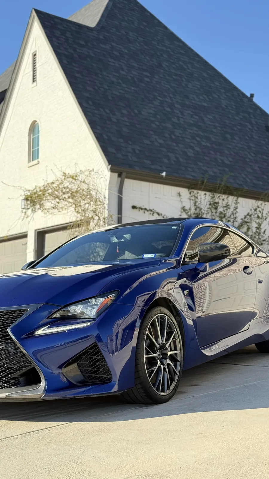 Blue coupe photographed by JX Auto Lab