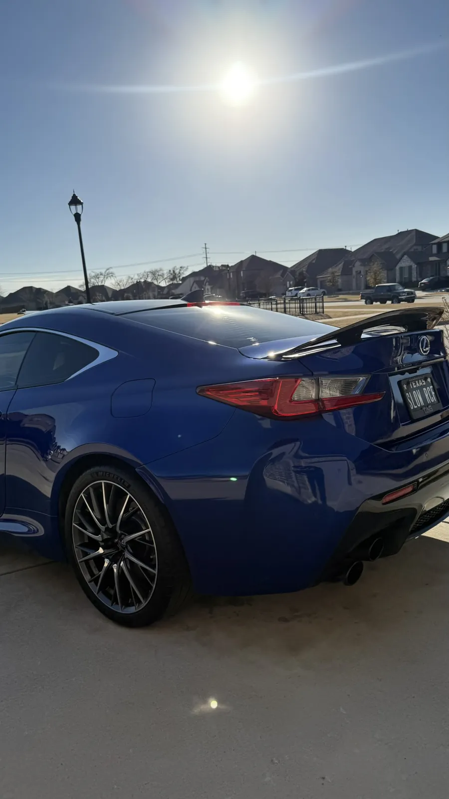 Blue coupe photographed by JX Auto Lab