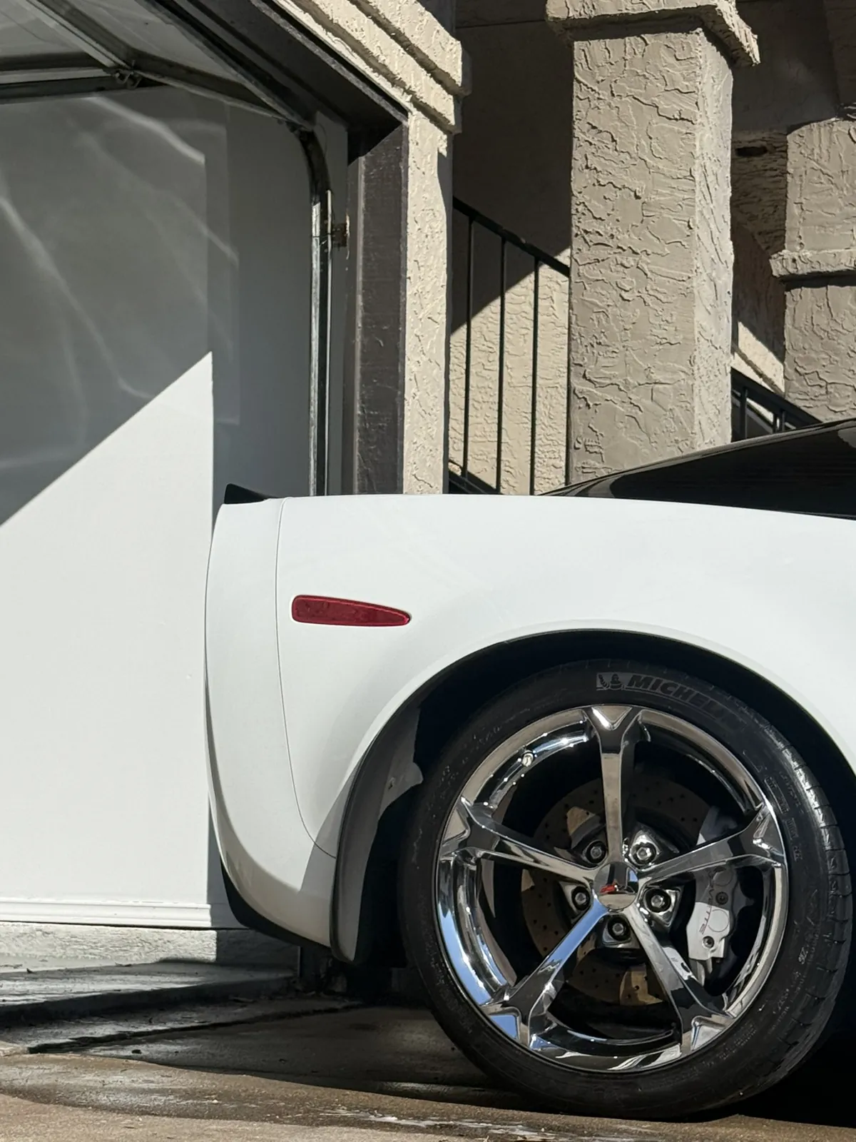 Corvette wheel photographed by JX Auto Lab