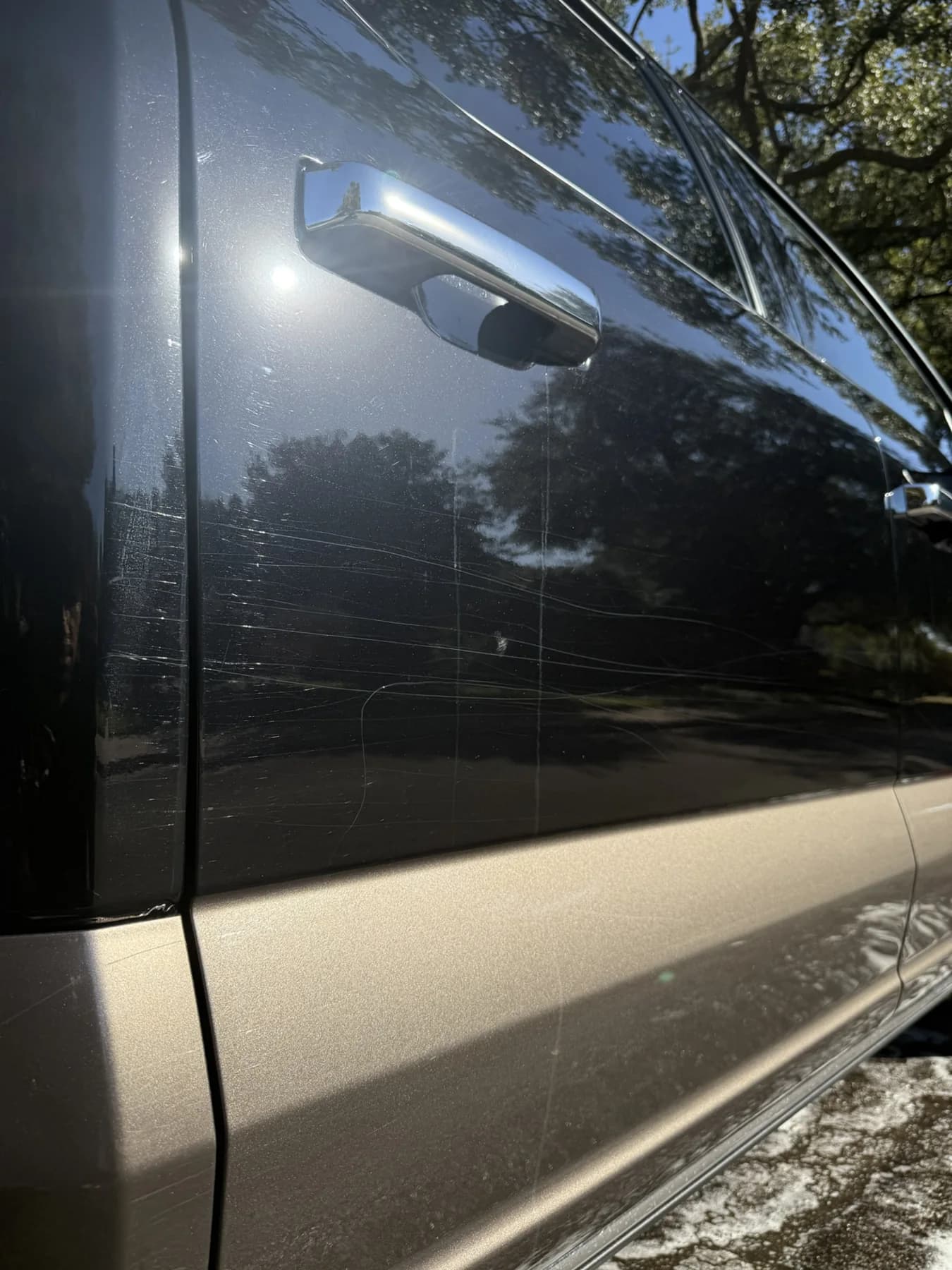 Reflective Ford pickup paint photographed by JX Auto Lab