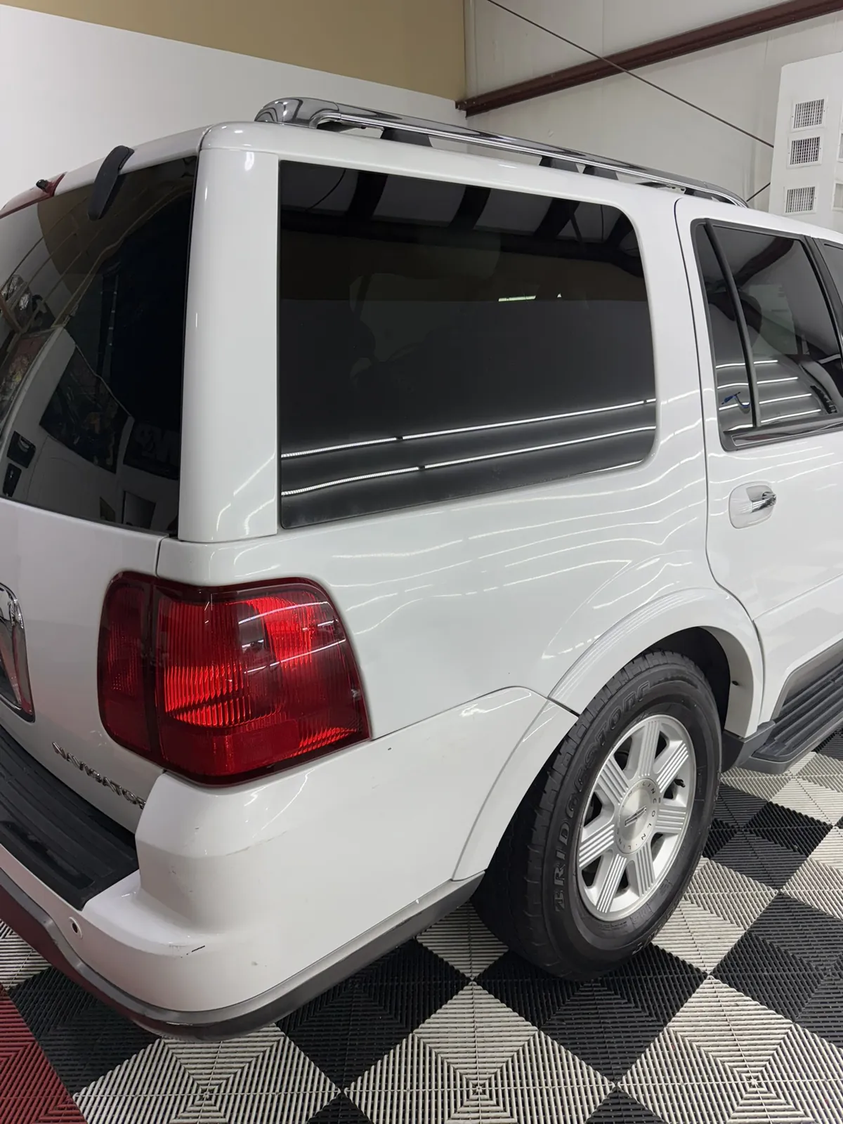 White SUV photographed by JX Auto Lab
