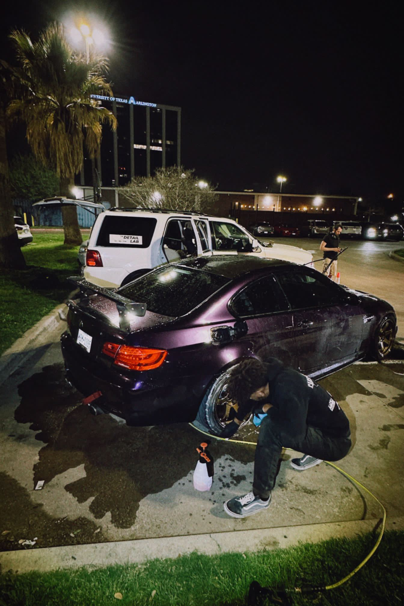 JX Auto Lab Mobile Detailing at Night